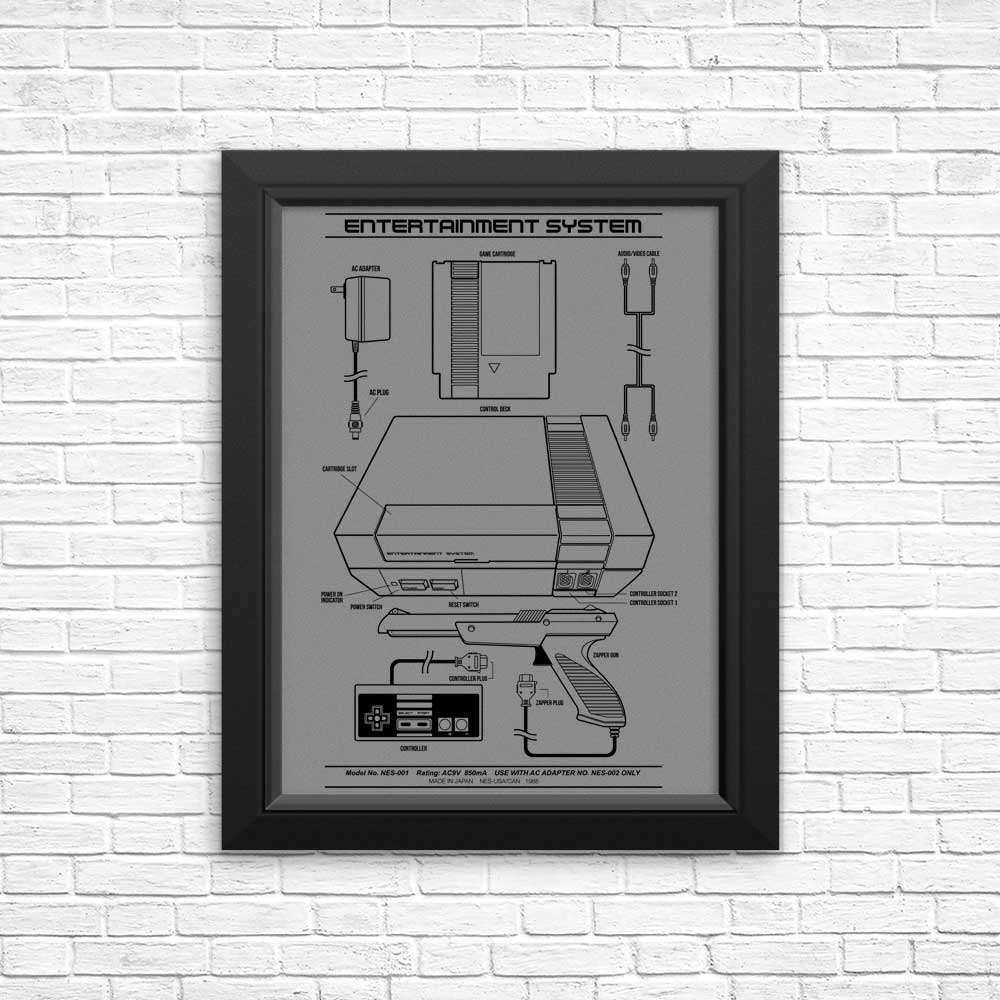 Entertainment System (Alt) - Posters & Prints