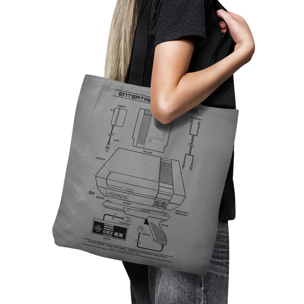 Entertainment System (Alt) - Tote Bag