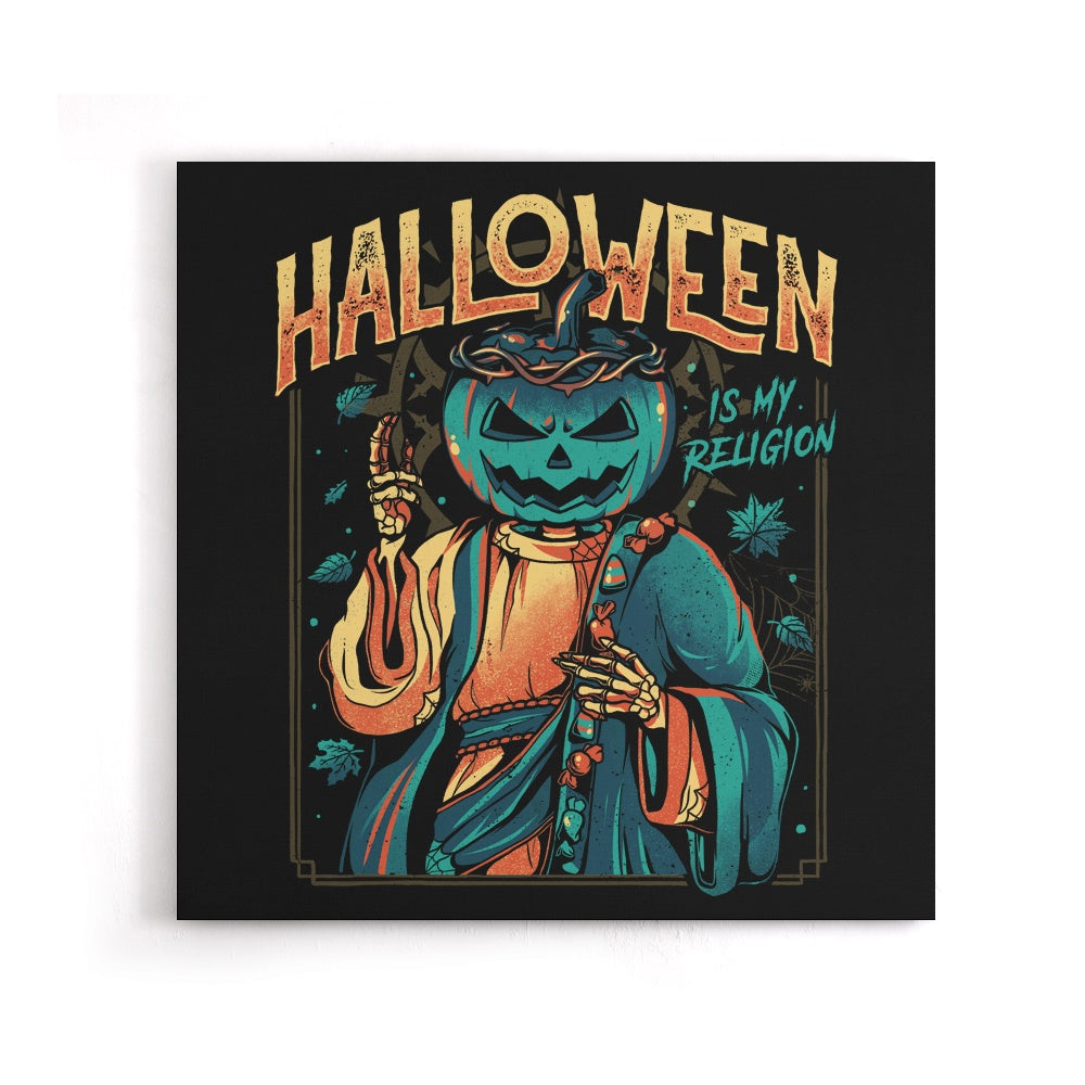 Episode 10: Halloween is My Religion - Canvas Print