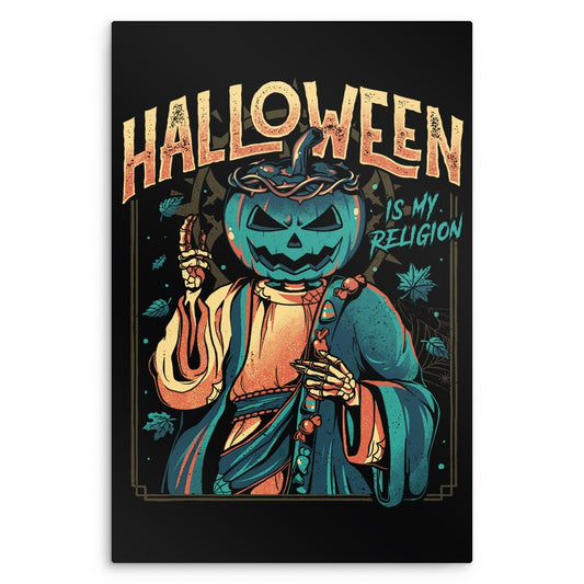 Episode 10: Halloween is My Religion - Metal Print