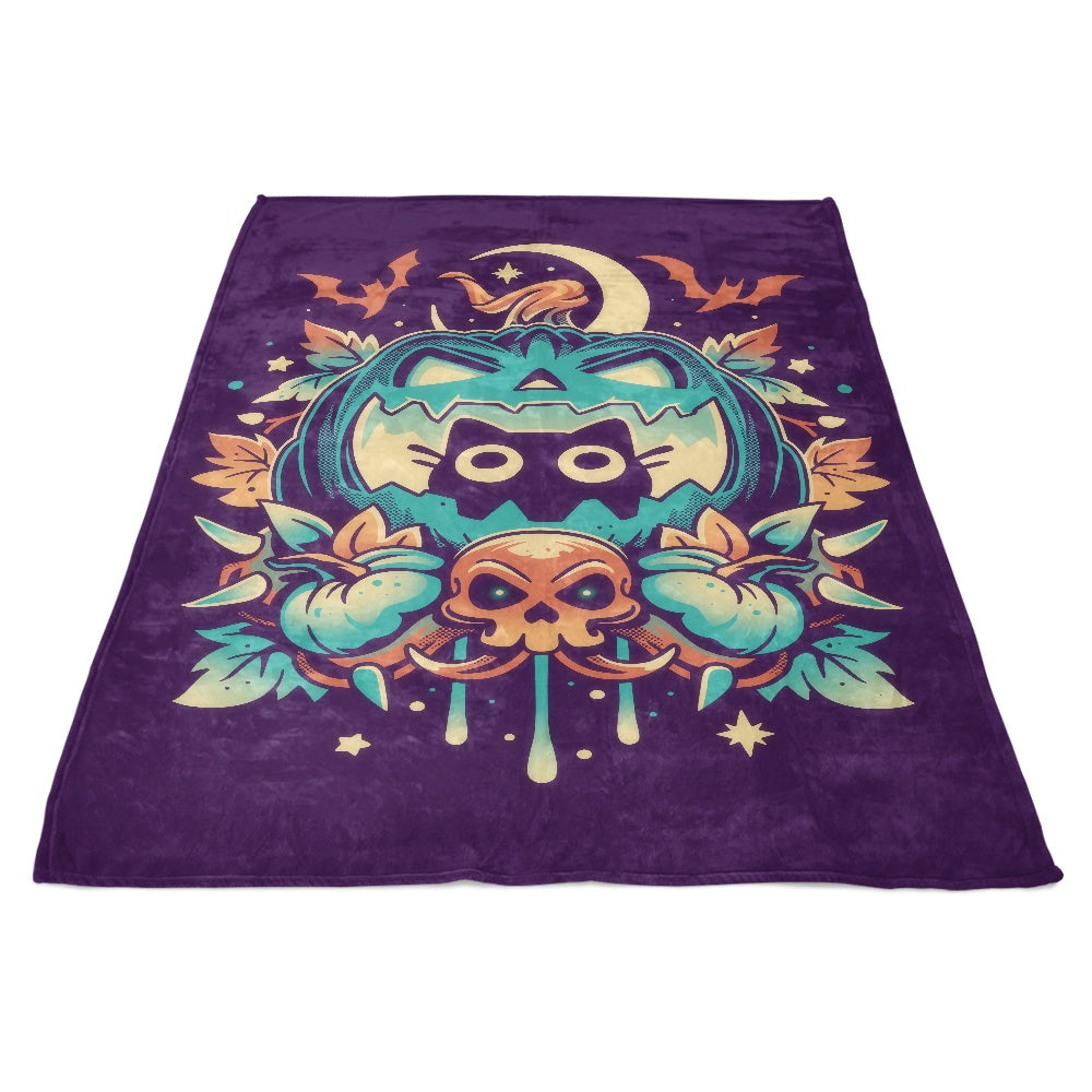 Episode 11: Halloween Cat - Fleece Blanket