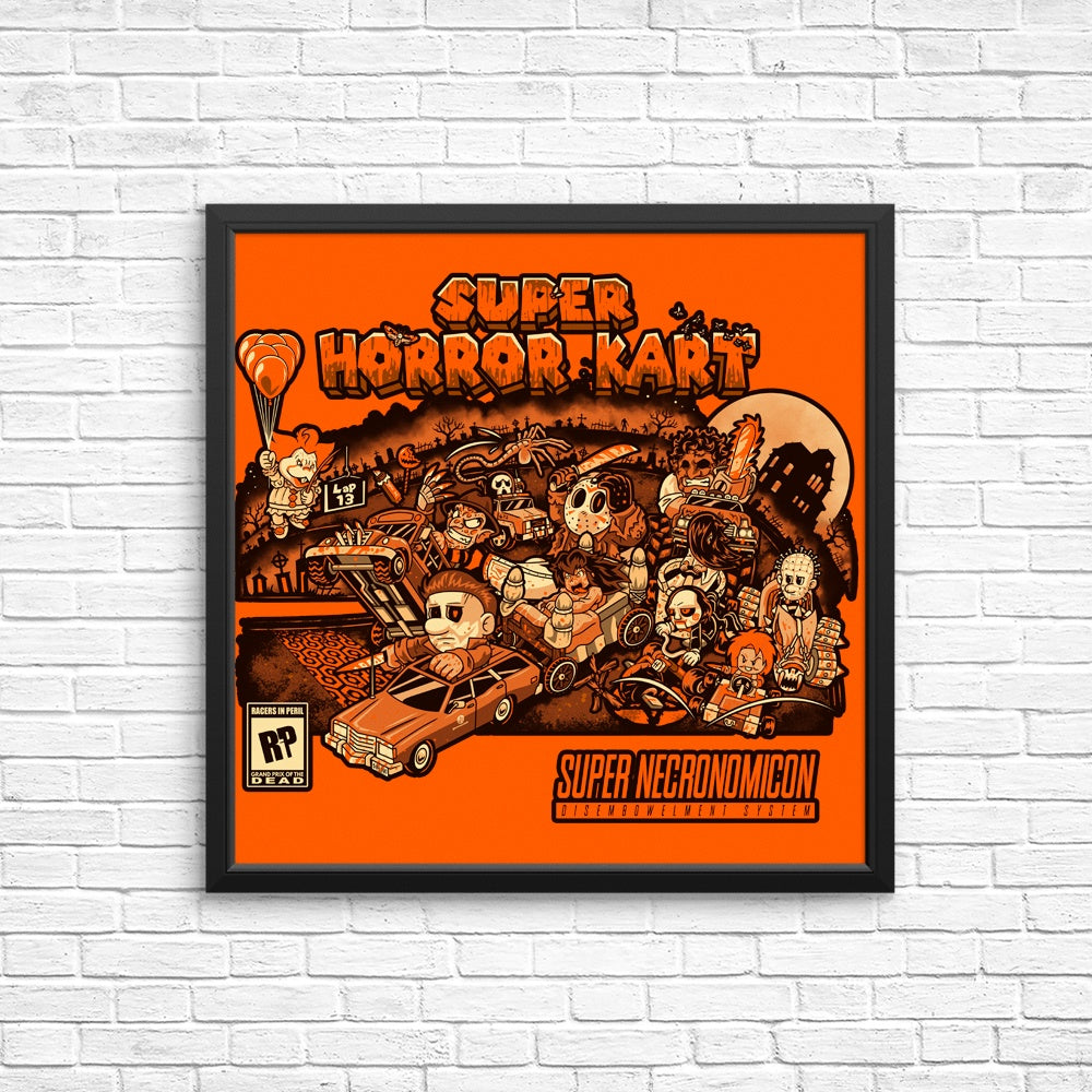 Episode 12: Super Horror Kart - Posters & Prints