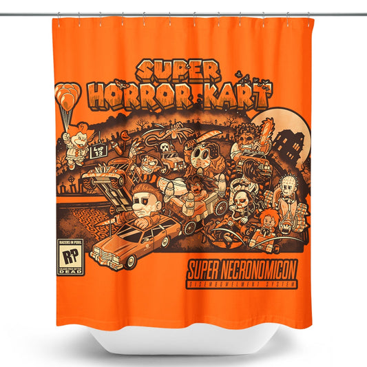 Episode 12: Super Horror Kart - Shower Curtain