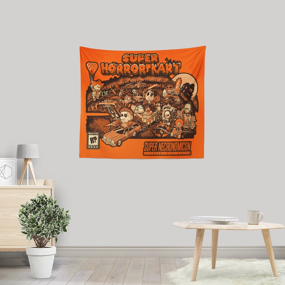 Episode 12: Super Horror Kart - Wall Tapestry