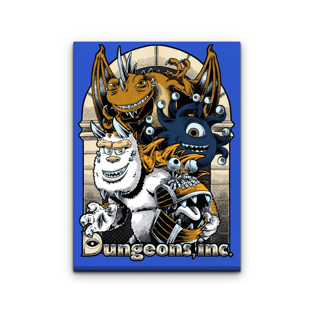 Episode 4: Dungeons Inc - Canvas Print