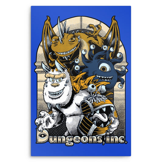 Episode 4: Dungeons Inc - Metal Print