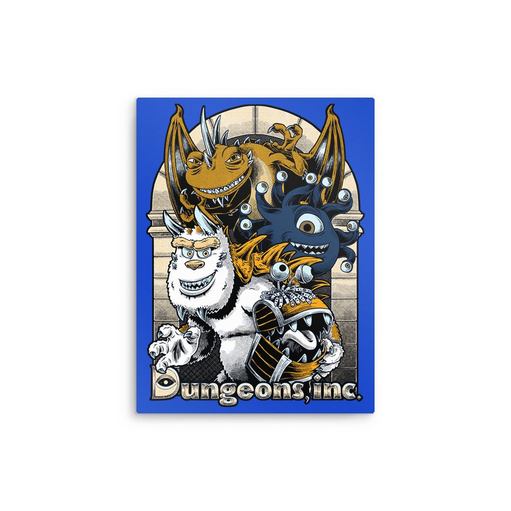 Episode 4: Dungeons Inc - Metal Print