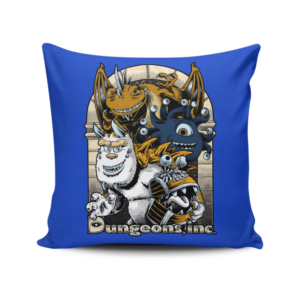 Episode 4: Dungeons Inc - Throw Pillow