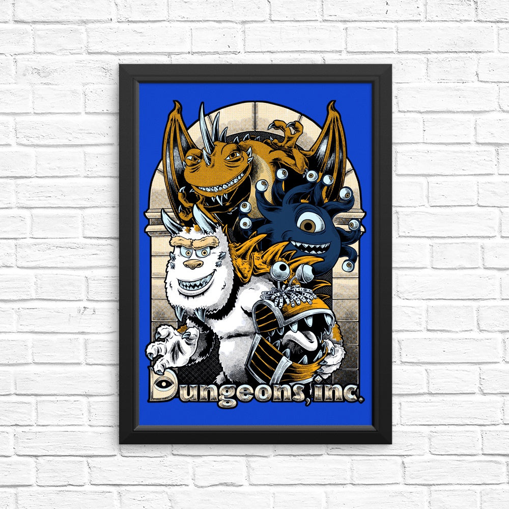 Episode 4: Dungeons Inc - Posters & Prints