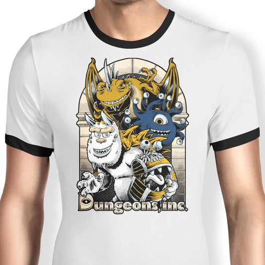 Episode 4: Dungeons Inc - Ringer T-Shirt