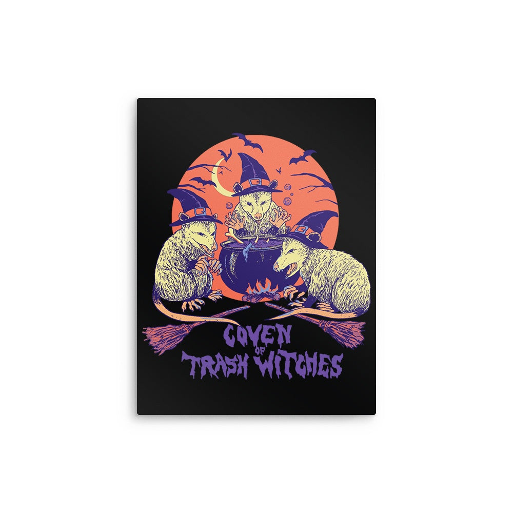 Episode 9: Coven of Trash Witches - Metal Print