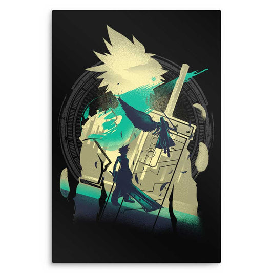 Ex-Soldier of VII - Metal Print