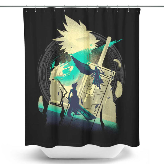 Ex-Soldier of VII - Shower Curtain