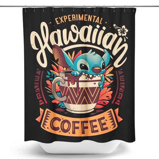 Experimental Hawaiian Coffee - Shower Curtain