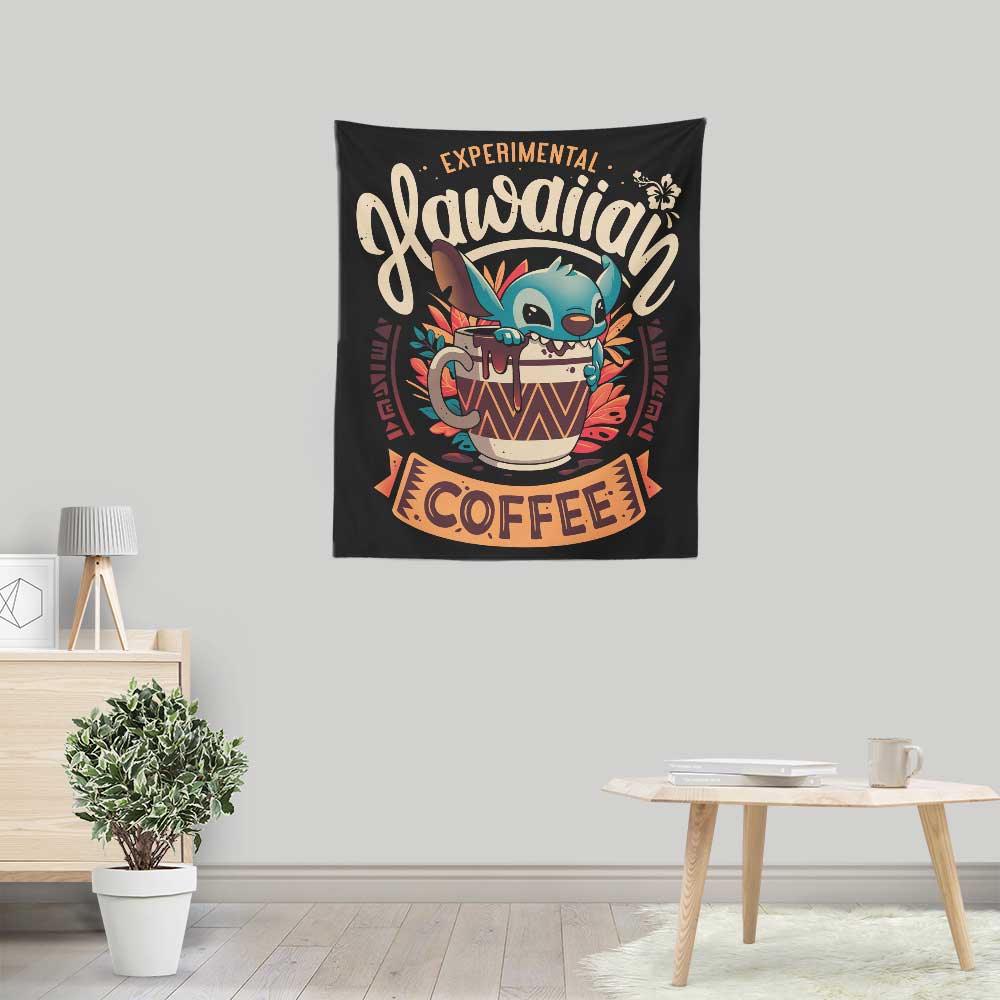 Experimental Hawaiian Coffee - Wall Tapestry