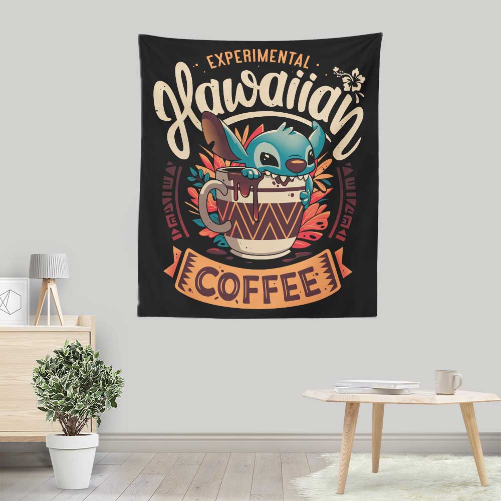 Experimental Hawaiian Coffee - Wall Tapestry