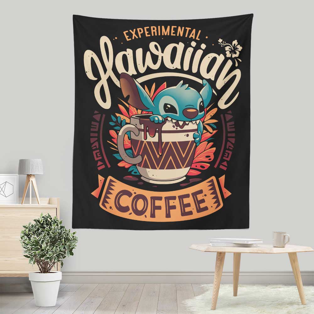 Experimental Hawaiian Coffee - Wall Tapestry