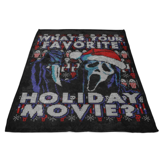 Favorite Holiday Sweater - Fleece Blanket