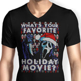 Favorite Holiday Sweater - Men's V-Neck