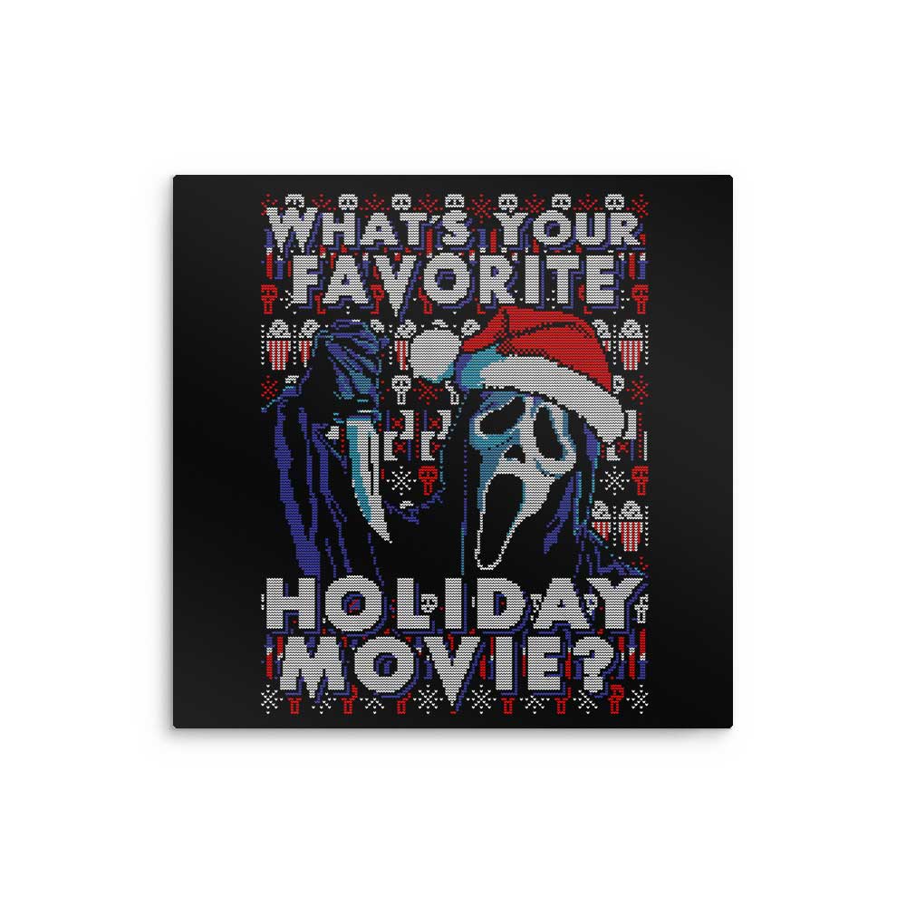 Favorite Holiday Sweater - Metal Print