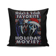 Favorite Holiday Sweater - Throw Pillow