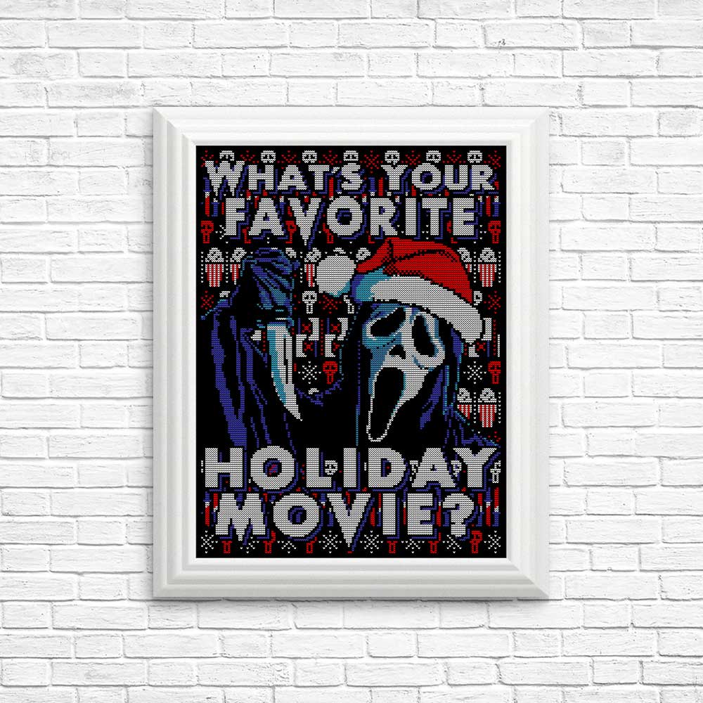 Favorite Holiday Sweater - Posters & Prints