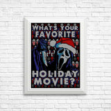 Favorite Holiday Sweater - Posters & Prints