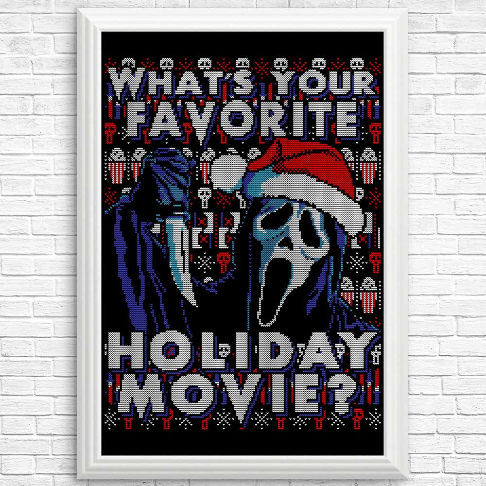 Favorite Holiday Sweater - Posters & Prints