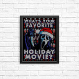 Favorite Holiday Sweater - Posters & Prints