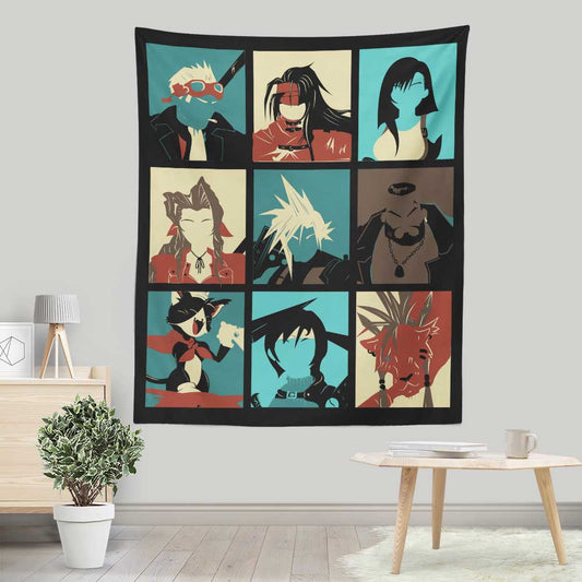 Final Pop Art - Wall Tapestry