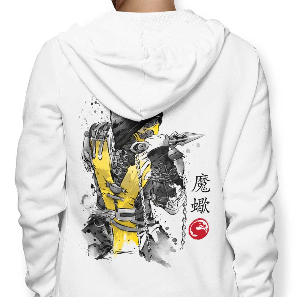 Fire Warrior Sumi-e - Hoodie