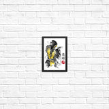 Fire Warrior Sumi-e - Posters & Prints