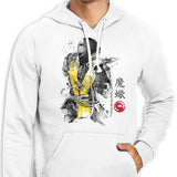 Fire Warrior Sumi-e - Hoodie