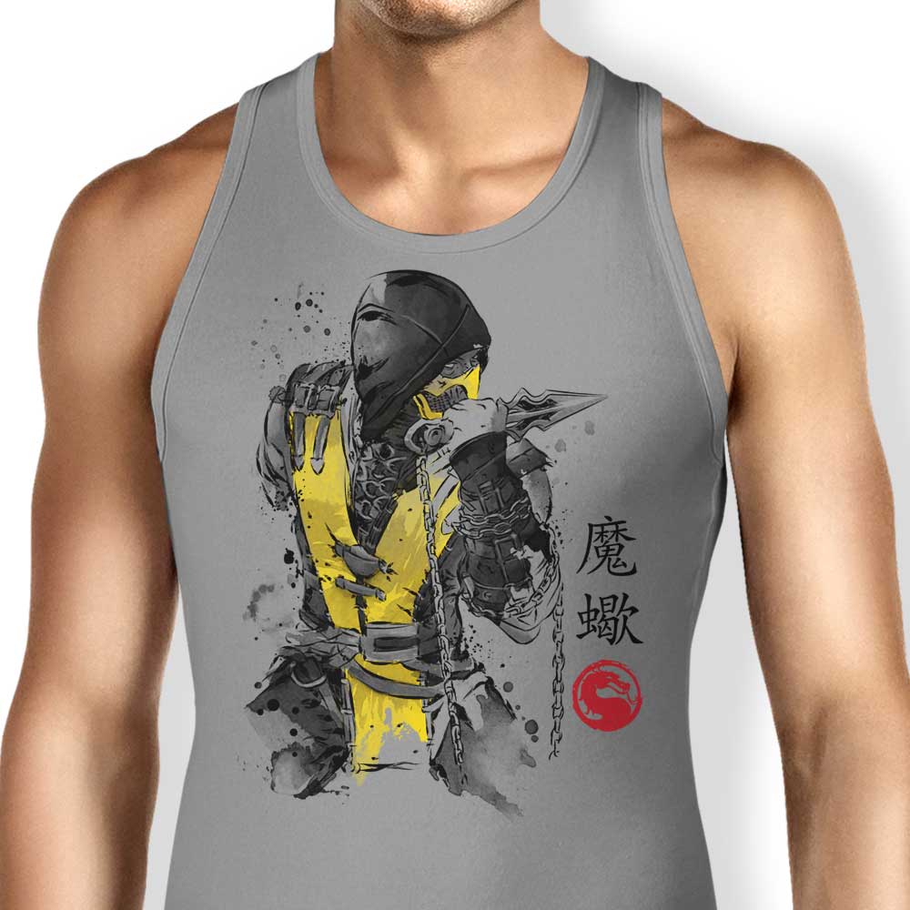 Fire Warrior Sumi-e - Tank Top