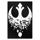 Fractured Rebellion - Metal Print