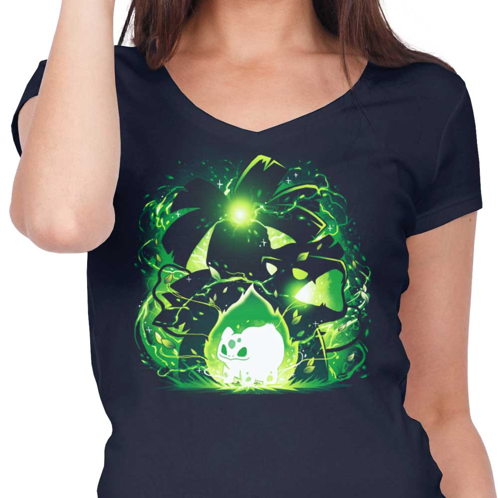 Frenzy Plant - Women's V-Neck