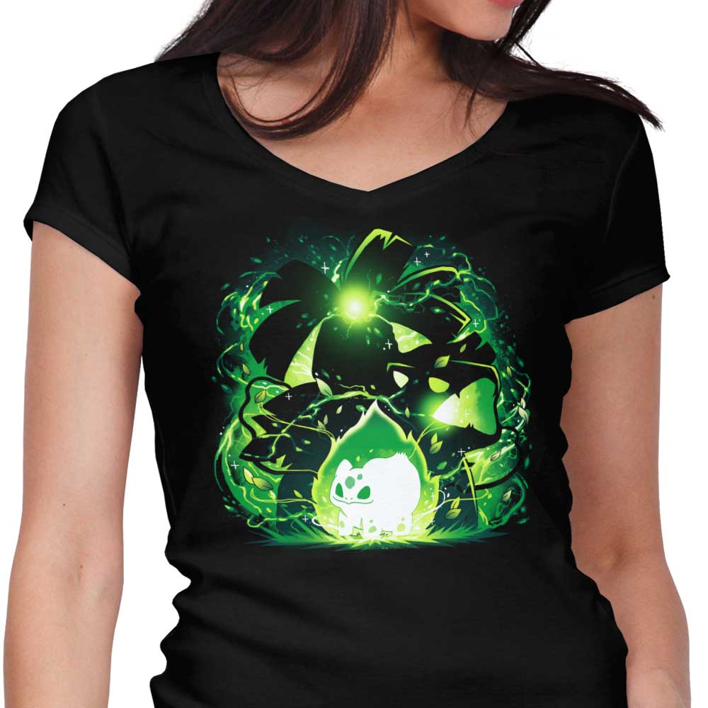 Frenzy Plant - Women's V-Neck