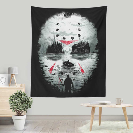 Friday Night Terror - Wall Tapestry