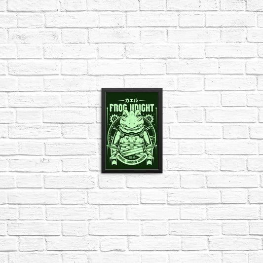 Frog Knight - Posters & Prints