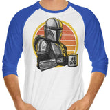 Galaxy's Best Dad - 3/4 Sleeve Raglan T-Shirt