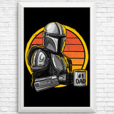 Galaxy's Best Dad - Posters & Prints