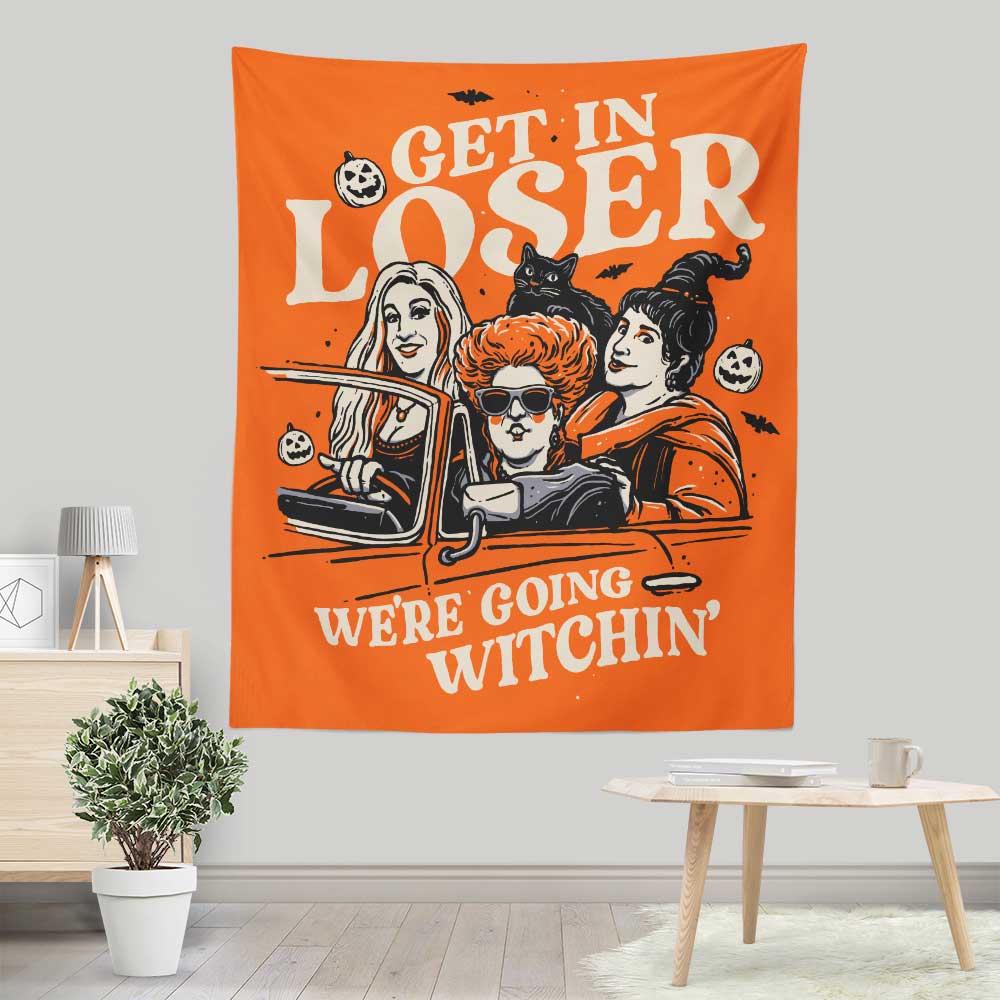 Get in Loser - Wall Tapestry