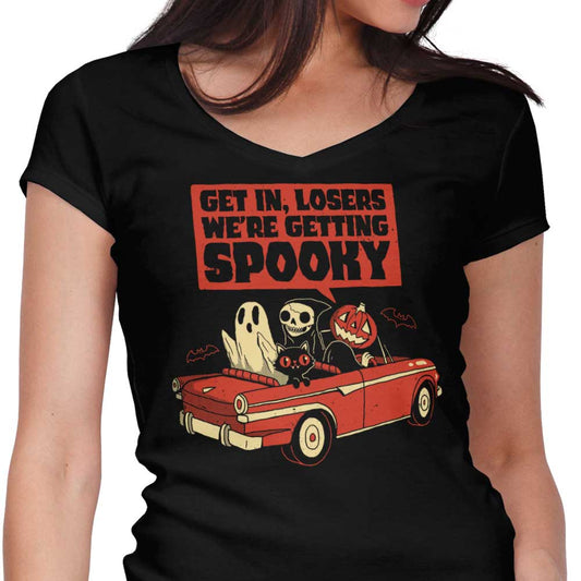 Getting Spooky - Women's V-Neck