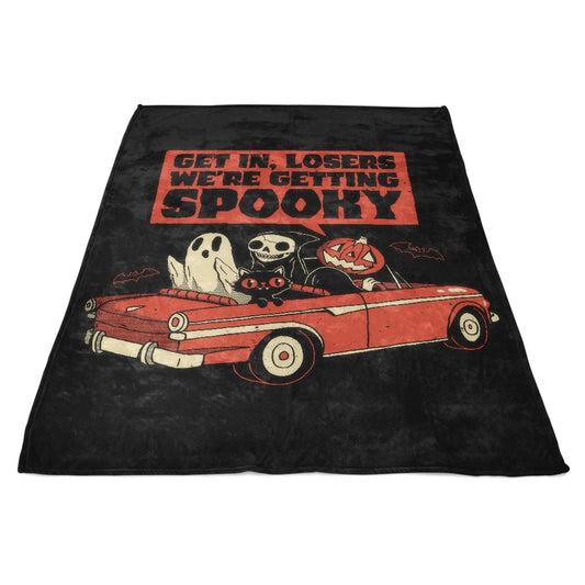 Getting Spooky - Fleece Blanket