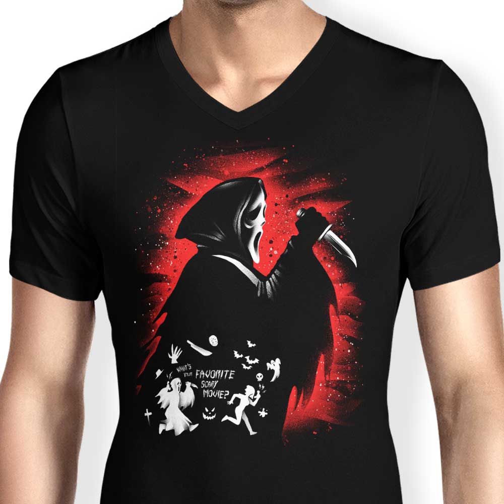 Ghost Face - Men's V-Neck