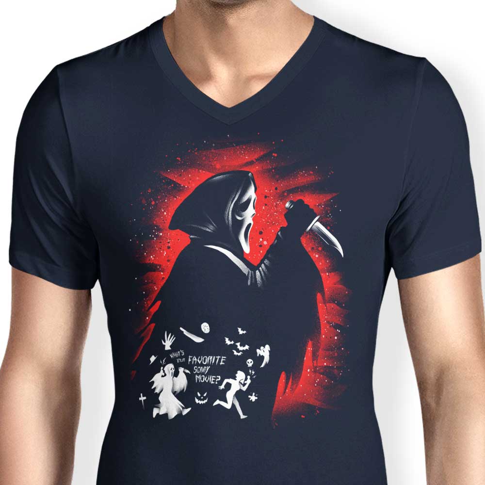 Ghost Face - Men's V-Neck