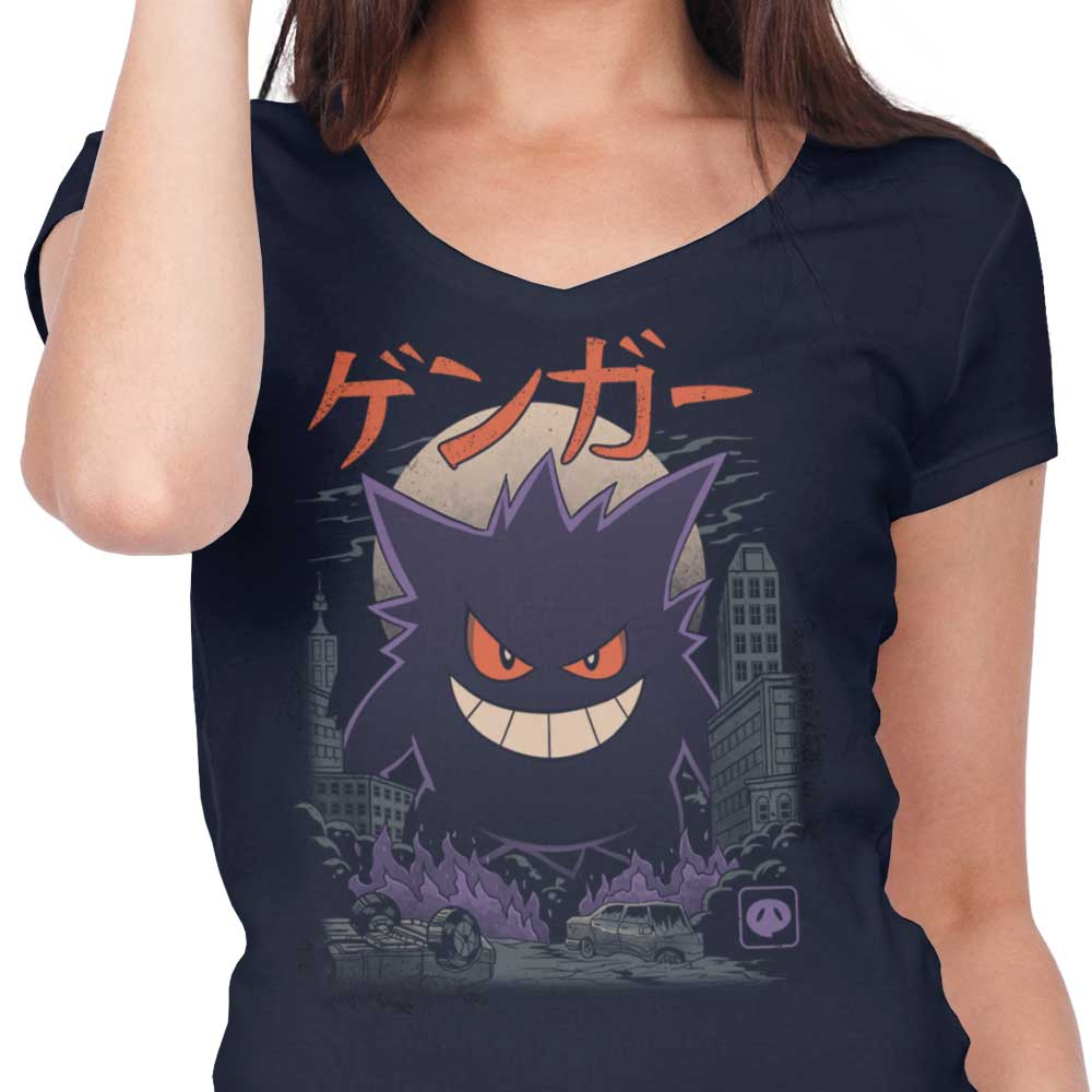 Ghost Kaiju - Women's V-Neck