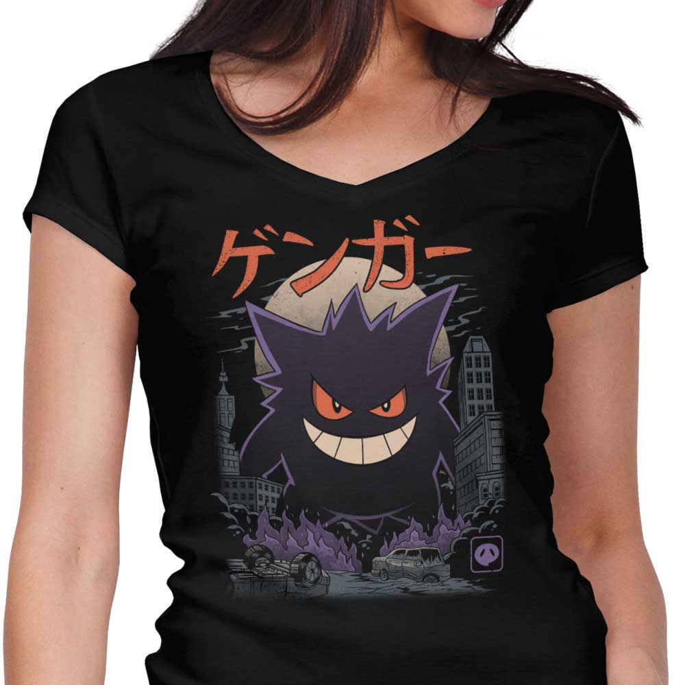 Ghost Kaiju - Women's V-Neck