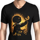 Ghost of Halloween - Men's V-Neck