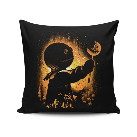 Ghost of Halloween - Throw Pillow